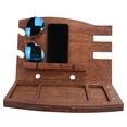 thumbnail image 4 of Docking Station Tray Desk Storage Bracket Wallet Stand Gadget Organizer Wood Phone Docking Station Desk Storage Bracket Key Holder Wallet Stand Watch Organizer For Man Woman, 4 of 8