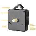 thumbnail image 3 of TSV Quartz DIY Wall Clock Movement Mechanism, Battery Operated DIY Repair Parts Replacement, Mute Sweep Quartz Clock Motor Kit, 4/25 Inch Maximum Dial Thickness, 1/ 2 Inch Total Shaft Length, 3 of 6