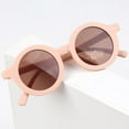 thumbnail image 4 of Bebé Niñas Gafas de sol redondas Playa al aire libre Rosa perfke niños sunglesses, 4 of 7
