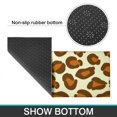 thumbnail image 6 of Cream and Brown Of Leopard Print Kitchen Rugs Sets Of 2,Anti Fatigue Kitchen Mat Rugs Non Slip Washable,Decorative Kitchen Floor Mats for Kitchen,Sink,Laundry,17"x30"+17"x47", 6 of 7