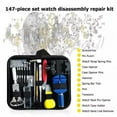 thumbnail image 4 of LNKOO Watch Repair Kits, 147pcs Watches Battery Replacement Tool Kit with Watch Link Remover Kit, Watch Adjustment with Spring Bar Tool Kit, Watch Resizing with Carrying Case, 4 of 6