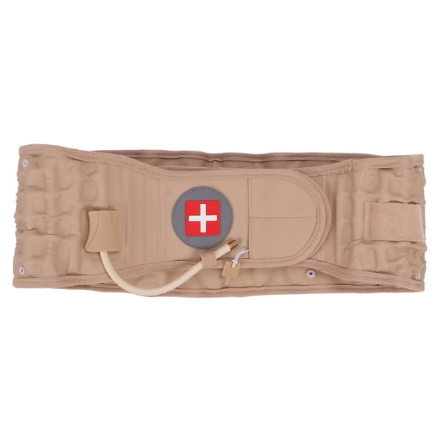 Back Decompression Belt, Lumbar Decompression Belt Relieve Pressure Inflatable For Rest Khaki,Blue,Black