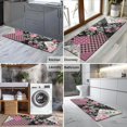 thumbnail image 2 of Pioneer Flower Floral Print Pattern Kitchen Rug Mat,Kitchen Runner Rugs Non Skid Washable,Decorative Kitchen Floor Mats for Kitchen,Sink,Laundry,17"X47", 2 of 5