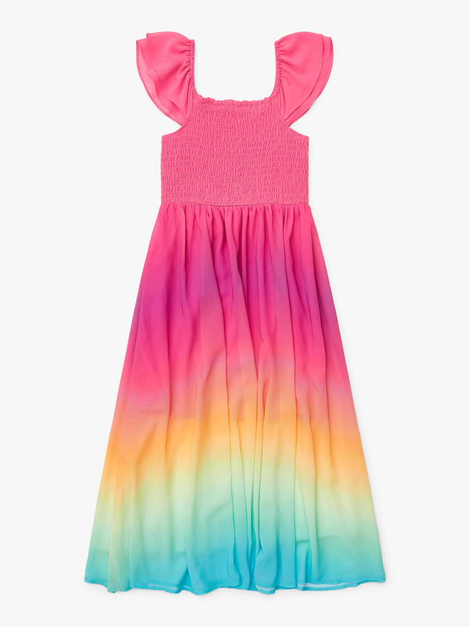 Justice Girls Maxi Dress Sizes XS XL Plus Walmart