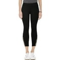 thumbnail image 2 of LAVRA Women's Mesh Panel Leggings Regular Plus Sizes, 2 of 3