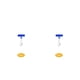 thumbnail image 2 of Paquete de 12 conectores de diapositivas de pesca Wosthever accesorio Azul de agua dulce 2piezas, 2 of 5