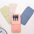 thumbnail image 5 of Kripyery Pen Pocket Portable Large Capacity Faux Leather Thickened Nurse Pencil Pocket for Office Worker, 5 of 8