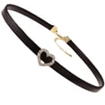 thumbnail image 3 of Collar de gargantilla de corazón Collar de moda ajustable Collar femenino Accesorio de cuello para mujeres, 3 of 4