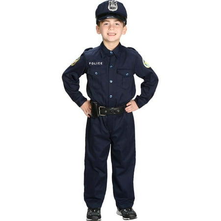 Kid's Junior Police Uniform Costume