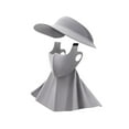 thumbnail image 4 of koolsoo Sun Hat Face Cover Cap Earloop Women for Sightseeing Outdoor Activities Work Light Gray, 4 of 9
