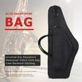 thumbnail image 2 of Oxford Cloth Pocket Backpack Durable Alto Saxophone Bag Handbag  Backpack, 2 of 9