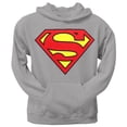 thumbnail image 1 of Superman - Logo Bouclier Heather Chandail à Capuche, 1 of 1