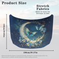 thumbnail image 7 of Uorisanigo Car Hood Cover Universal Car Hood Protection Cover Washable Blue Butterfly Cars Bonnet Banner Suitable Most Automotive Sedans Trucks Pickup Sports Cars, 7 of 7