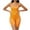 Yellow, variant on Gmluru Women Shapewear Tummy Control Bodysuit Adjustable Shoulder Strap Tight Fitting Hip Lifting And Shaping Jumpsuit Red S-3XL