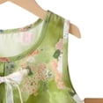thumbnail image 3 of Spazoro Toddler Girls 2PC Outfit Set, Floral Print Sleeveless Tank Top & Shorts Casual Summer Clothes Set for Baby Multicolor Size 8-9, 3 of 4