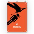 thumbnail image 2 of No Smoking Sign, Dinosaur Attack, Vintage Advertisement (24x36 Giclee Gallery Art Print, Vivid Textured Wall Decor), 2 of 3