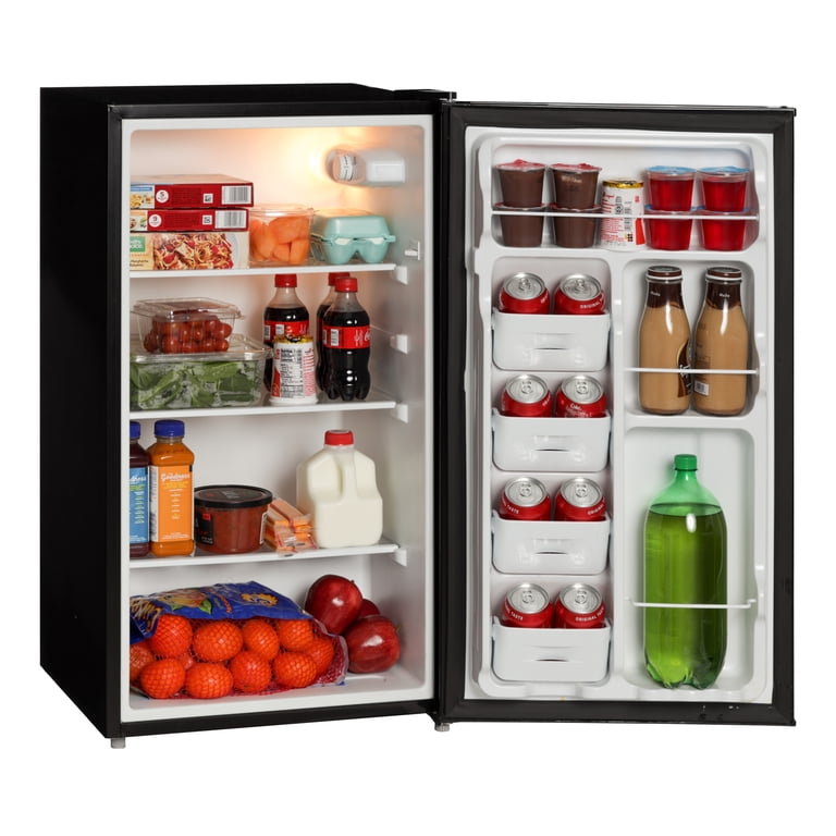 Arctic King 3.3 Cu ft Single Door Compact Refrigerator, Black