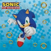 Sonic the Hedgehog Sega Video Game Kids Birthday Party Paper Luncheon Napkins