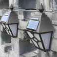 thumbnail image 5 of Garden Yard Hexagonal Solar Powered Outdoor LED Light Ornament Landscape Wall Lamp Decoration, 5 of 5