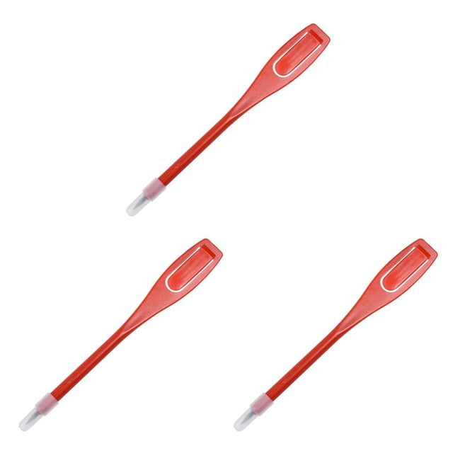 Bolígrafos de puntuación de golf Eigraketly marcador de puntuación 3piezas Rojo