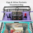 thumbnail image 3 of Lotus Sustainables Trolley Bags Set of 4 Reusable Shopping Bags, Original, 3 of 5