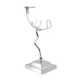 thumbnail image 3 of Yinanstore Support d'Affichage de Roche Ornement Accessoires Photo avec Base pour Bureau Intérieur Vacances argent, 3 of 6
