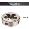 thumbnail image 2 of HUGFEGWE 5/8-18 Round Die, Machine Thread Right Hand Threading Die, Alloy Tool Steel 1pcs CJB91-23380, 2 of 6