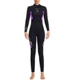 thumbnail image 1 of Naiovety DIVE SAIL Trajes de neopreno de 3MM Traje de buceo de neopreno SCR Pantalones largos de manga larga Traje de surf resistente al desgaste para Deportes acuáticos Púrpura L Naiovety OD003296-24, 1 of 6