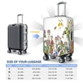 thumbnail image 5 of Picia Herbs and Wildflowers Luggage Protector Cover Thicken Suitcase Protector Cover Fit 18-32 Inch Luggage-X-Large, 5 of 9