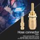 thumbnail image 3 of Adaptador de gas refrigerado por agua de 6 mm Conector de manguera rápida de soplete de soldadura M6 (dorado) Likrtyny Piezas de repuesto para herramientas, 3 of 9