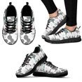 thumbnail image 1 of Zapatos casuales con estampado de dientes dentales rosas para mujer, zapatillas planas de malla de aire, cómodos, con dibujos animados, 1 of 6