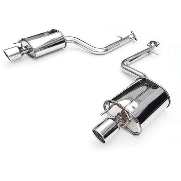 Invidia  Cat-Back Exhaust for 2014-2016 Subaru Forester XT Q300 with Rolled Polished Tips