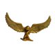 thumbnail image 5 of Estatua de ángel para decoración del hogar, delicada obra de arte, figura de ángel para interior y exterior. Oro, 5 of 9