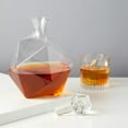 thumbnail image 3 of Viski Faceted Whiskey Decanter, Liquor Carafe, Party, Home Bar Gifts, 40 oz, 3 of 5