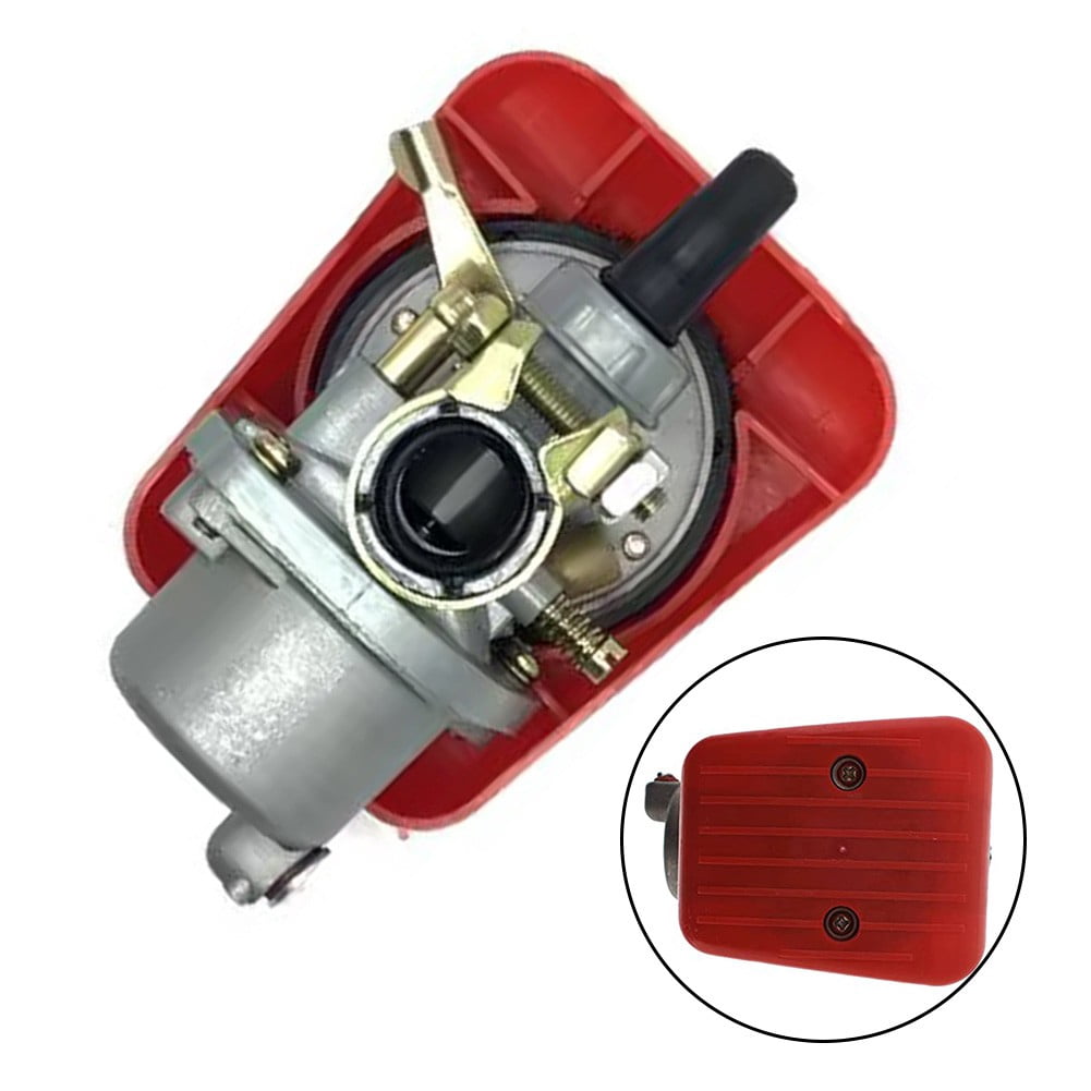Outlier 2 Red Motorcycle Carburetor Replacement for 49cc for 50cc for 60cc, Lawn Mower Parts & Accessories