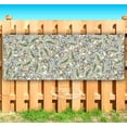 thumbnail image 1 of 100 Dollar Bills 13 oz Vinyl Banner With Metal Grommets, 1 of 4