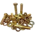 thumbnail image 2 of M&M Fasteners 1,250 Piece Grade 8 Coarse Thread Nut Bolt Hex Bolt & Washer Assortment Kit, 2 of 4