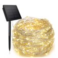 thumbnail image 1 of SHAR 20m Solar Pull Flower 200 Lights Yellow Light Waterproof Copper Wire, 1 of 4