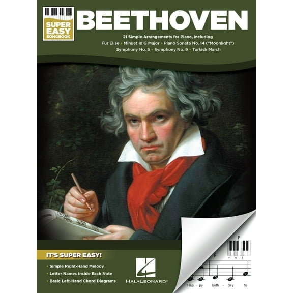 Beethoven - Super Easy Songbook, (Paperback)