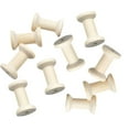 thumbnail image 2 of kurtrusly Wooden Spools For Crafts Weaving Bobbins Durable Wood Convenient Smooth Finish Ribbon Yarn Rope Fishing Line Wood Spools Light Wood 5.2 cmx3.5 cm, 2 of 6