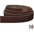 thumbnail image 4 of ELW 9-10 oz. 3.6-4mm Antique Brown Straps, Belts, Strips 1"x84" 2.5x213cm - Belt Grade Latigo Leather for Cowhide Heavy DIY Craft - Pet Collars, Blanks, Accessory, Jewelry, Key Chains, 4 of 9