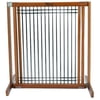 30" Kensington - Small Free Standing Wood/Wire Pet Gate - Artisan Bronze
