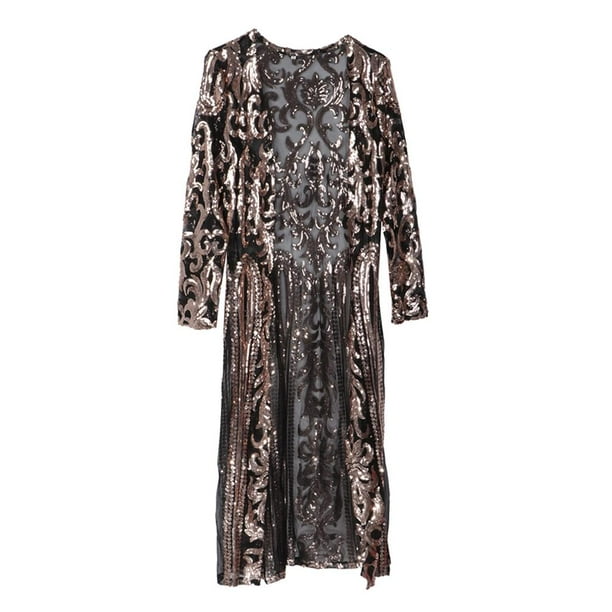 Sequin long hotsell cardigan