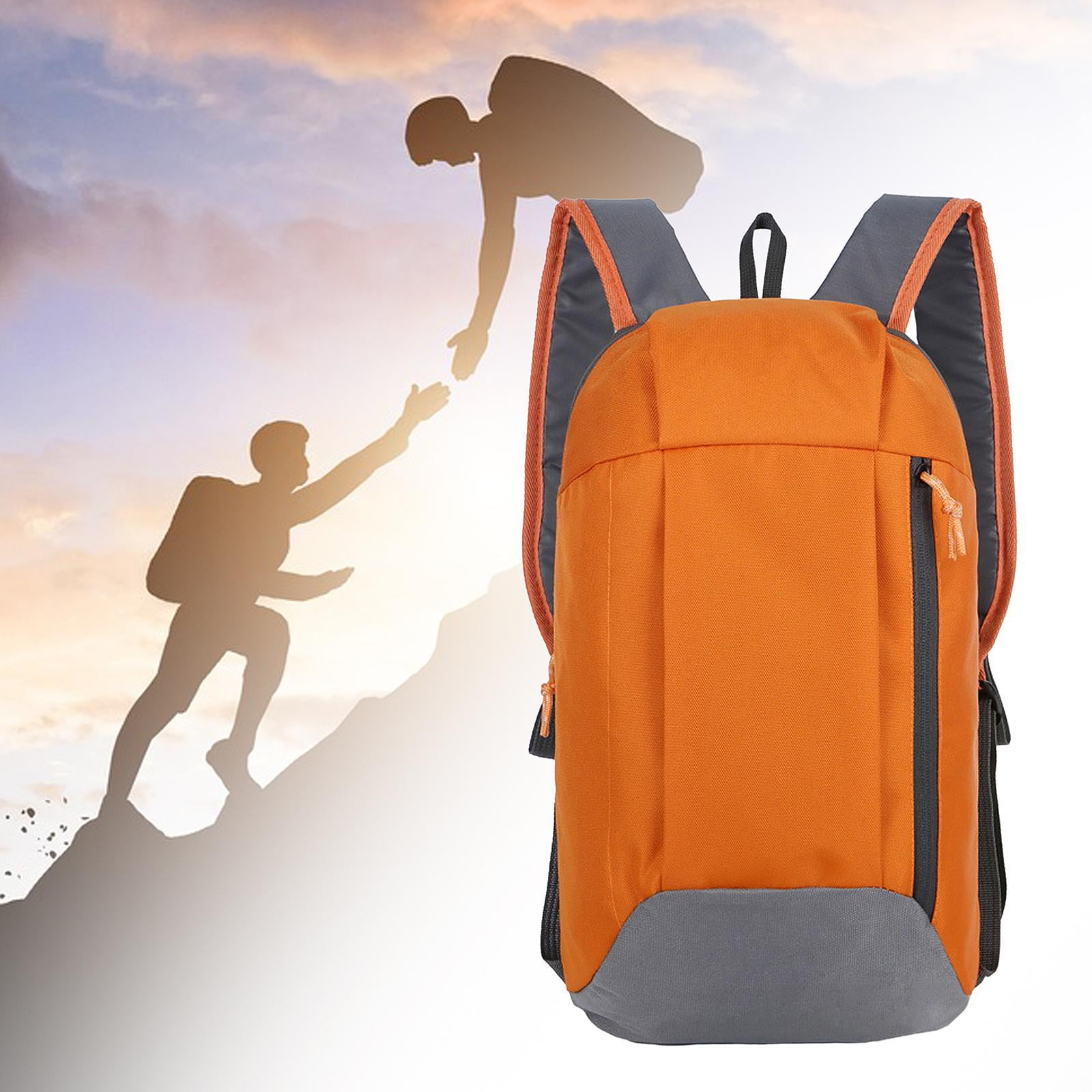 Ximing Daypack Backpack Comfortable Work Business Men Women Running Lightweight Breathable Cycling Gym Versatile Travel Bag Rucksack Orange Walmart