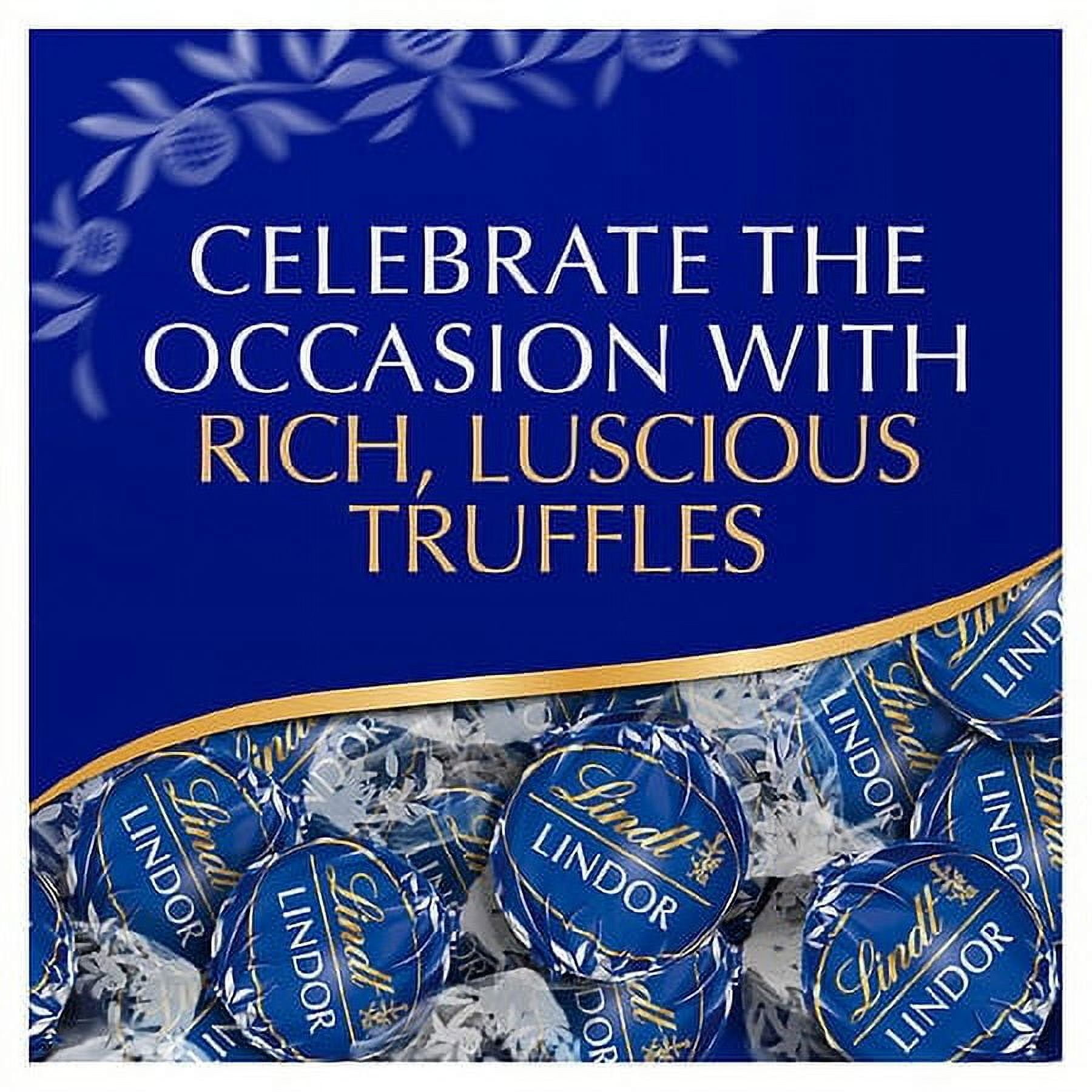 Lindt Lindor Dark Chocolate Truffles, Dark Chocolate 5.1oz (2 pack)