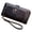 Black, variant on Stylago Vintage Wallet for Women Detachable Wristlet Retro Leather Credit Card Holder Zipper Long Purses for Shopping Travel Black