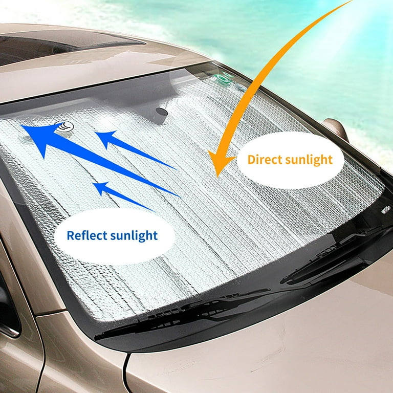 Foil windshield cover discount