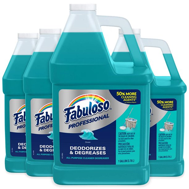 FABULOSO Professional All Purpose Cleaner & Degreaser, Ocean Cool