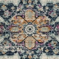 thumbnail image 6 of SAFAVIEH Madison Louise Overdyed Floral Area Rug, Ivory/Fuchsia, 4' x 6', 6 of 7