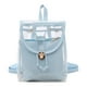 thumbnail image 2 of Mochila/bolso transparente, bolsa de viaje multiusos transparente, bolsa de viaje de vinilo transparente, mochila transparente para conciertos de pelota con una mochila opaca, 2 of 8